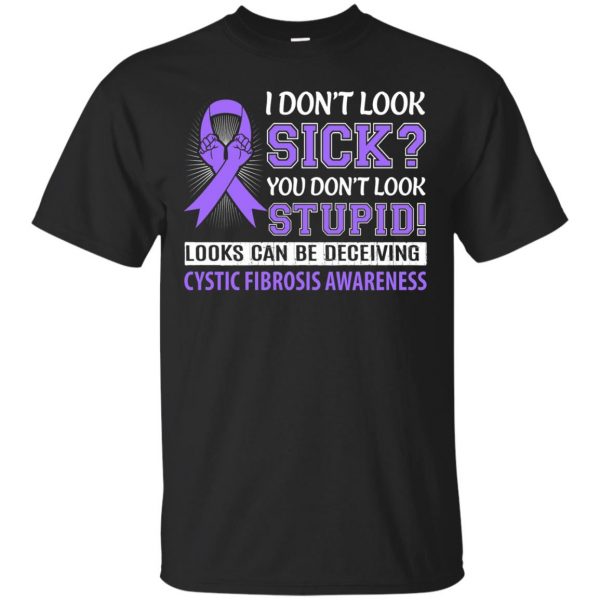 cystic fibrosis hoodies - black