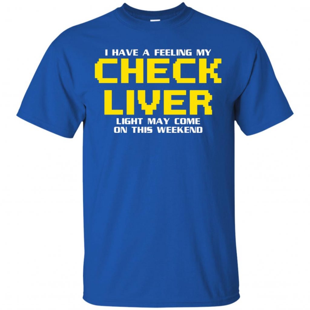 check liver light shirt