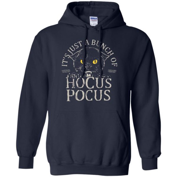hocus pocus halloween hoodie - navy blue