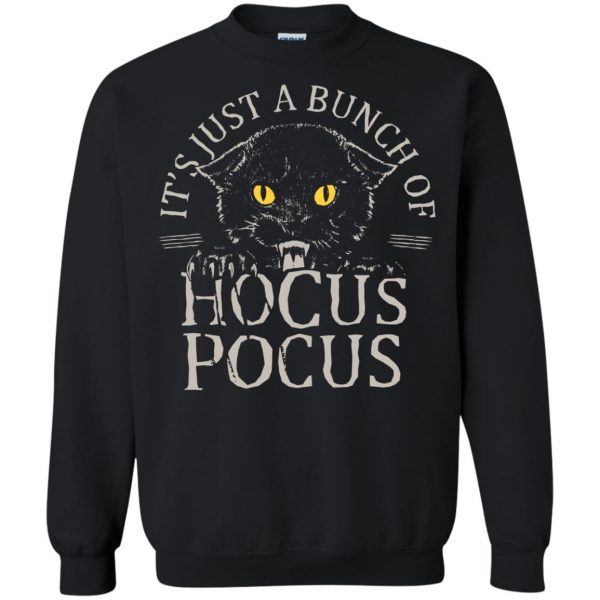 hocus pocus halloween sweatshirt - black