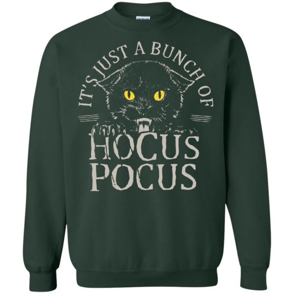 hocus pocus halloween sweatshirt - forest green