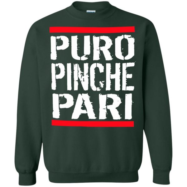 puro pinche pari sweatshirt - forest green