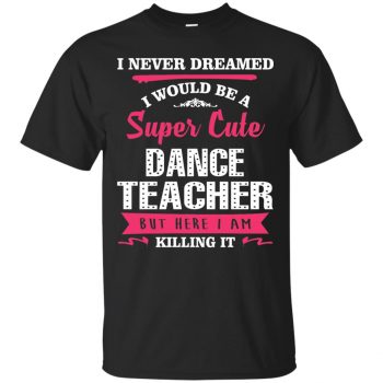 dance teacher shirts - black