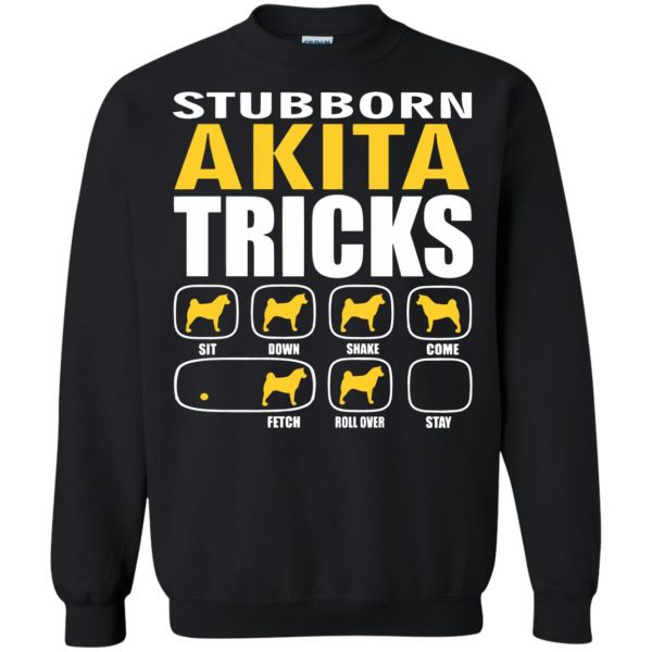 akita sweatshirt - black