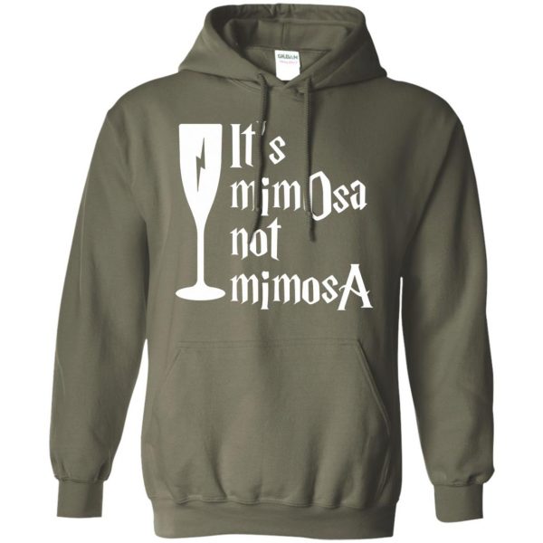 harry potter mimosa hoodie - military green