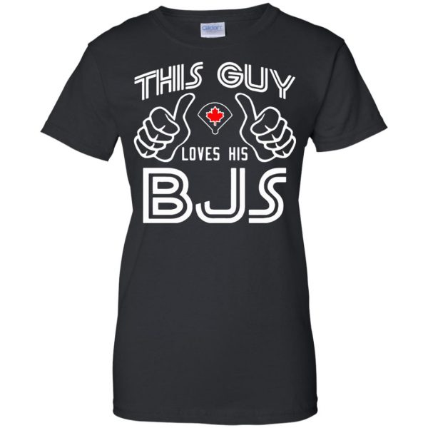 i love bjs womens t shirt - lady t shirt - black