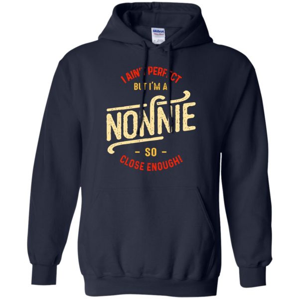 nonnies hoodie - navy blue
