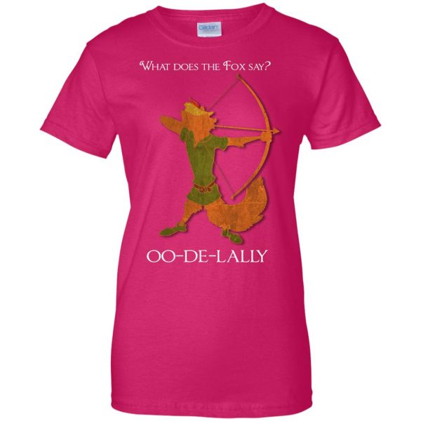 oo de lally womens t shirt - lady t shirt - pink heliconia