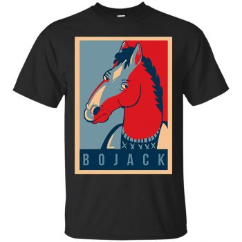 bojack horseman shirt - black