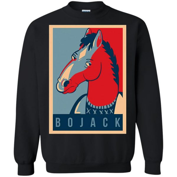 bojack horseman sweatshirt - black