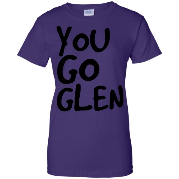 glen coco womens t shirt - lady t shirt - purple