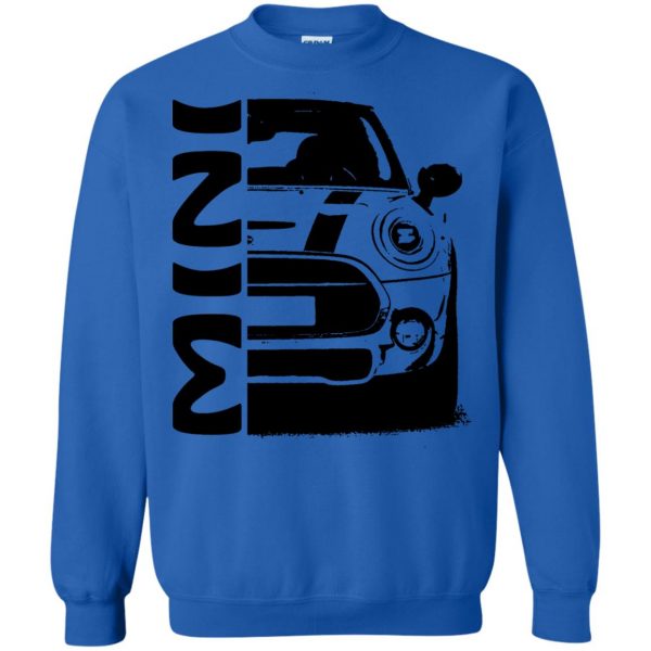 mini coopers sweatshirt - royal blue