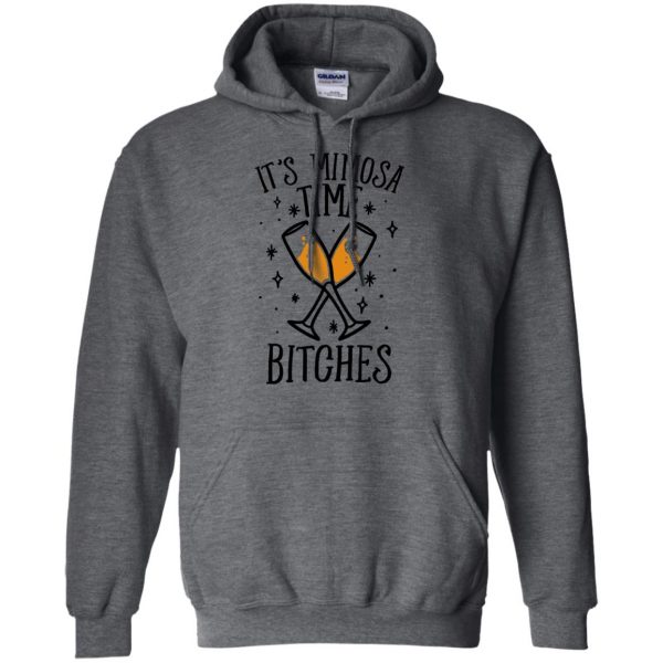 mimosas hoodie - dark heather