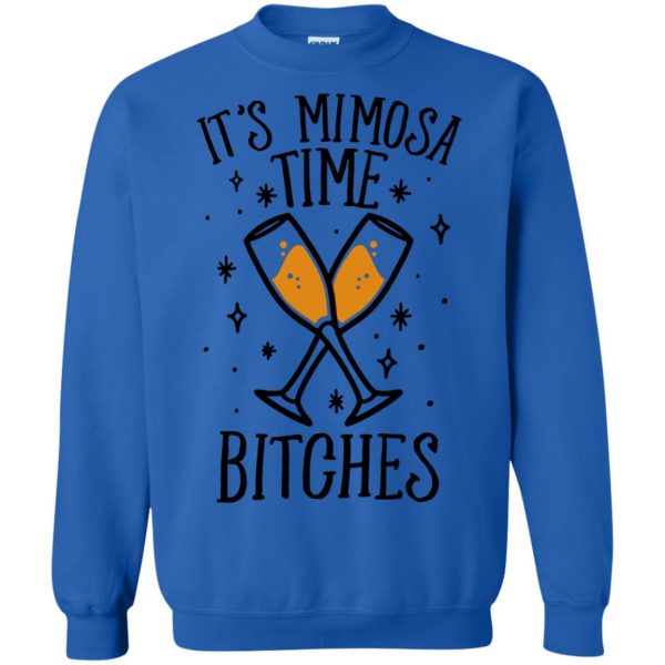 mimosas sweatshirt - royal blue