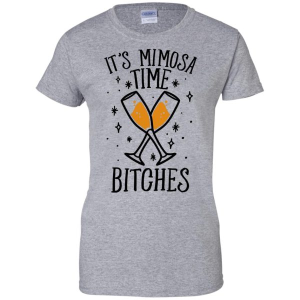 mimosas womens t shirt - lady t shirt - sport grey