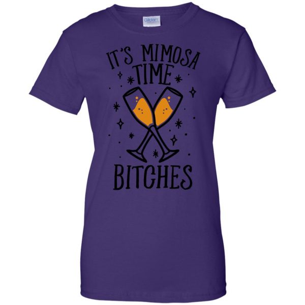 mimosas womens t shirt - lady t shirt - purple