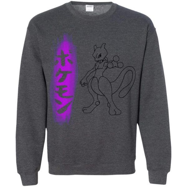 mewtwo sweatshirt - dark heather