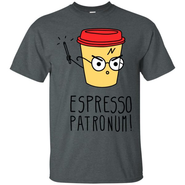 espresso patronum t shirt - dark heather
