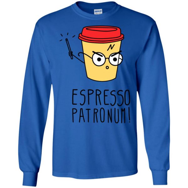 espresso patronum long sleeve - royal blue