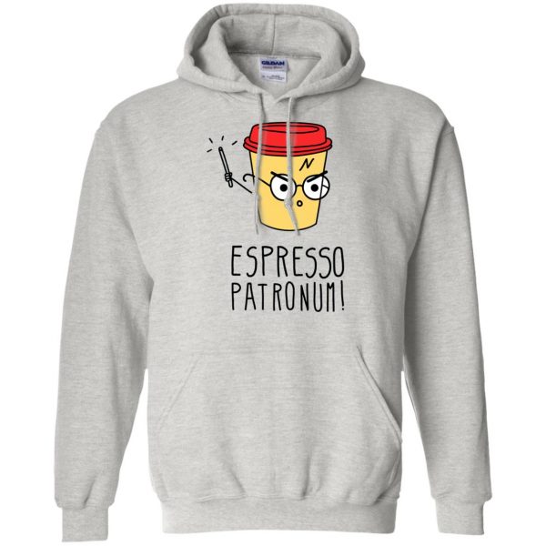 espresso patronum hoodie - ash