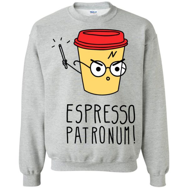 espresso patronum sweatshirt - sport grey