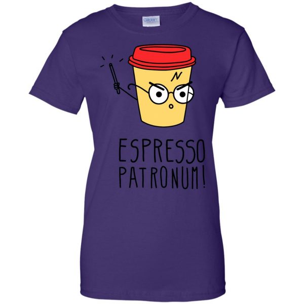 espresso patronum womens t shirt - lady t shirt - purple