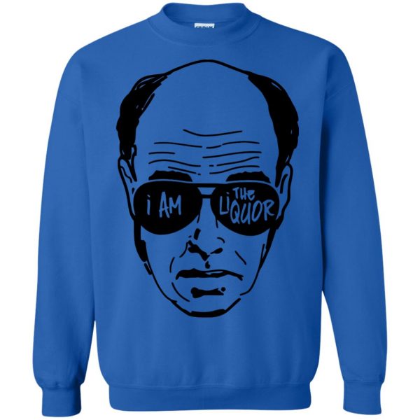 jim lahey sweatshirt - royal blue
