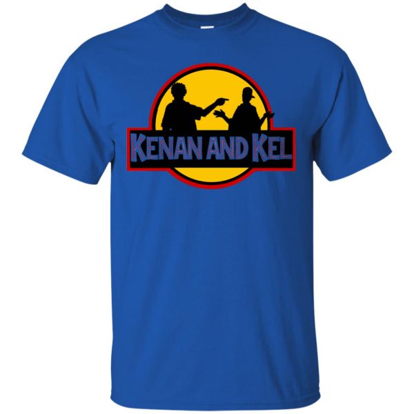 keenan and kel t shirt - royal blue