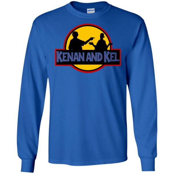 keenan and kel long sleeve - royal blue
