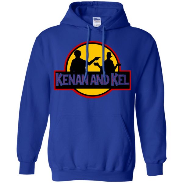 keenan and kel hoodie - royal blue