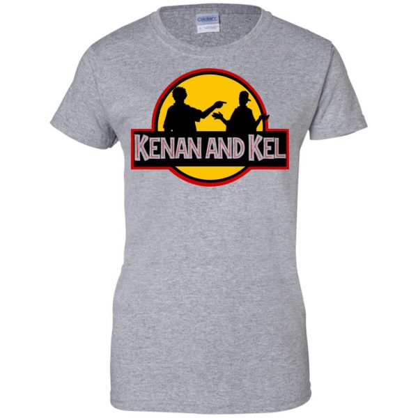 keenan and kel womens t shirt - lady t shirt - sport grey