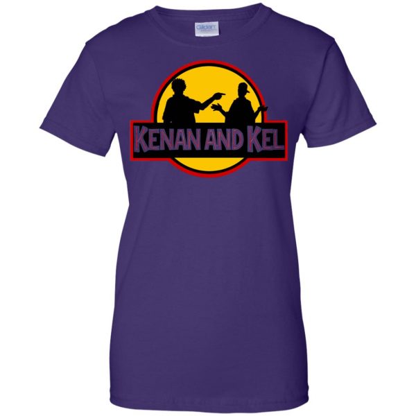 keenan and kel womens t shirt - lady t shirt - purple