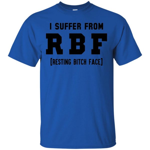 rbf t shirt - royal blue