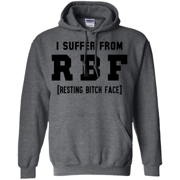 rbf hoodie - dark heather