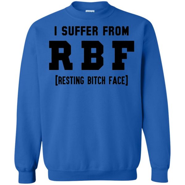 rbf sweatshirt - royal blue