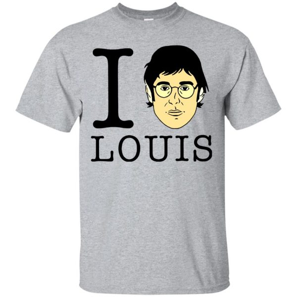 louis theroux shirt - sport grey