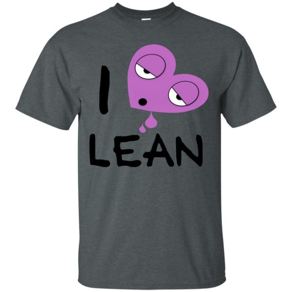 i love lean t shirt - dark heather