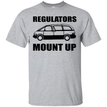 regulators mount up shirt - sport grey