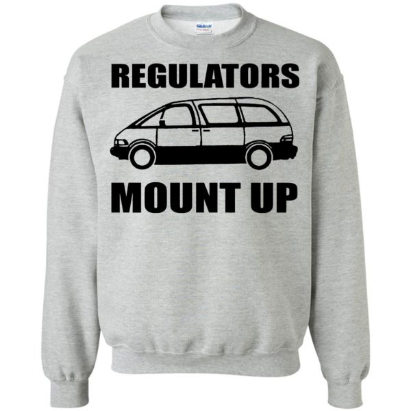 regulators mount up sweatshirt - sport grey