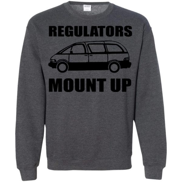 regulators mount up sweatshirt - dark heather