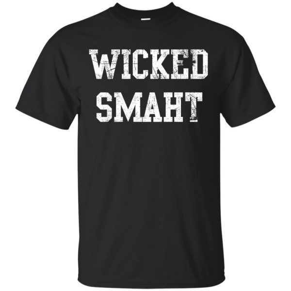 wicked smaht sweatshirt - black