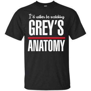 greys anatomy shirt - black