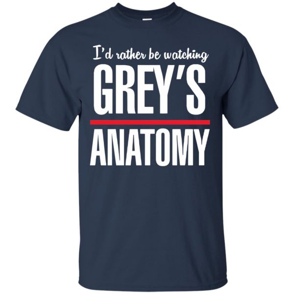 greys anatomy t shirt - navy blue
