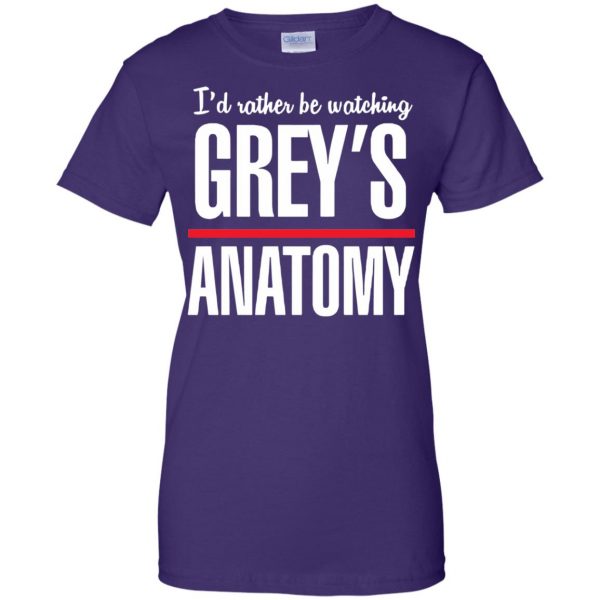 greys anatomy womens t shirt - lady t shirt - purple