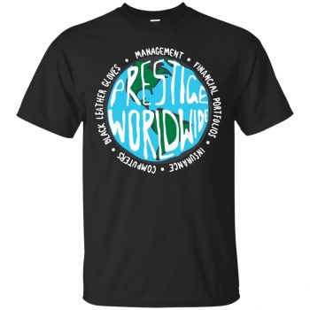 prestige worldwide shirt - black