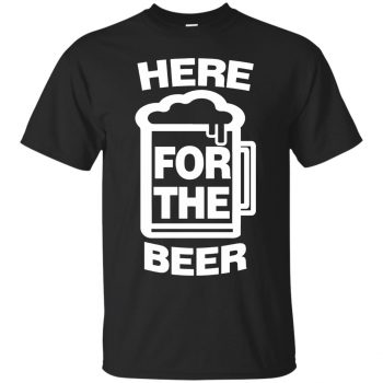 here for the beer hoodies - black