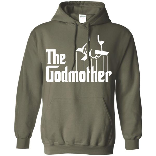 godmother hoodie - military green