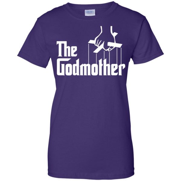 godmother womens t shirt - lady t shirt - purple