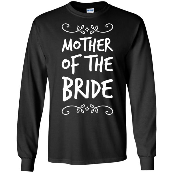 mother of the bride long sleeve - black