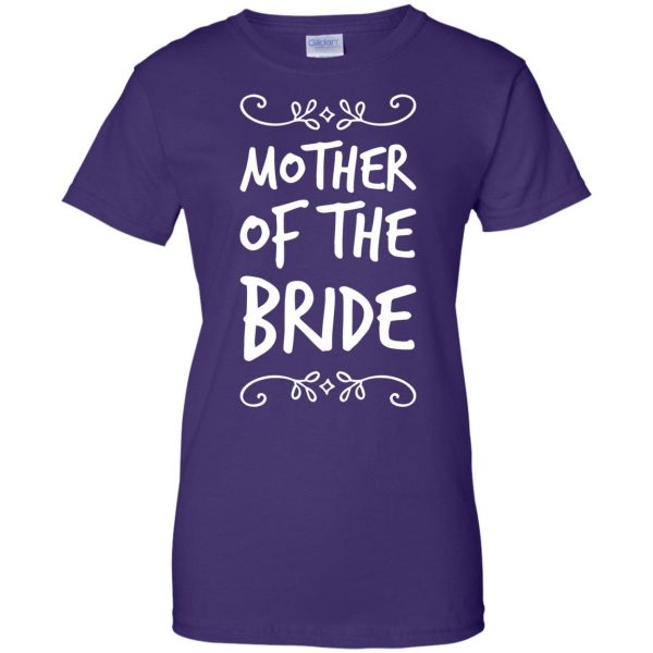 mother of the bride womens t shirt - lady t shirt - purple